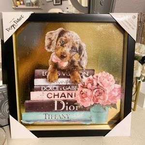 Design District Studio Dachshund shadow box frame